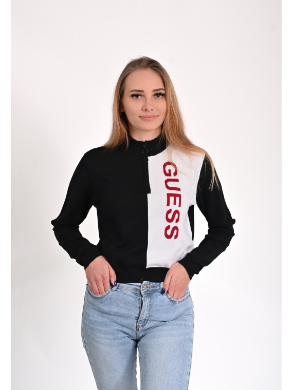 Sweter sportowy guess